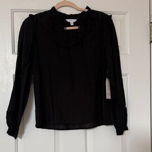 Time and Tru Black Women's Blouse